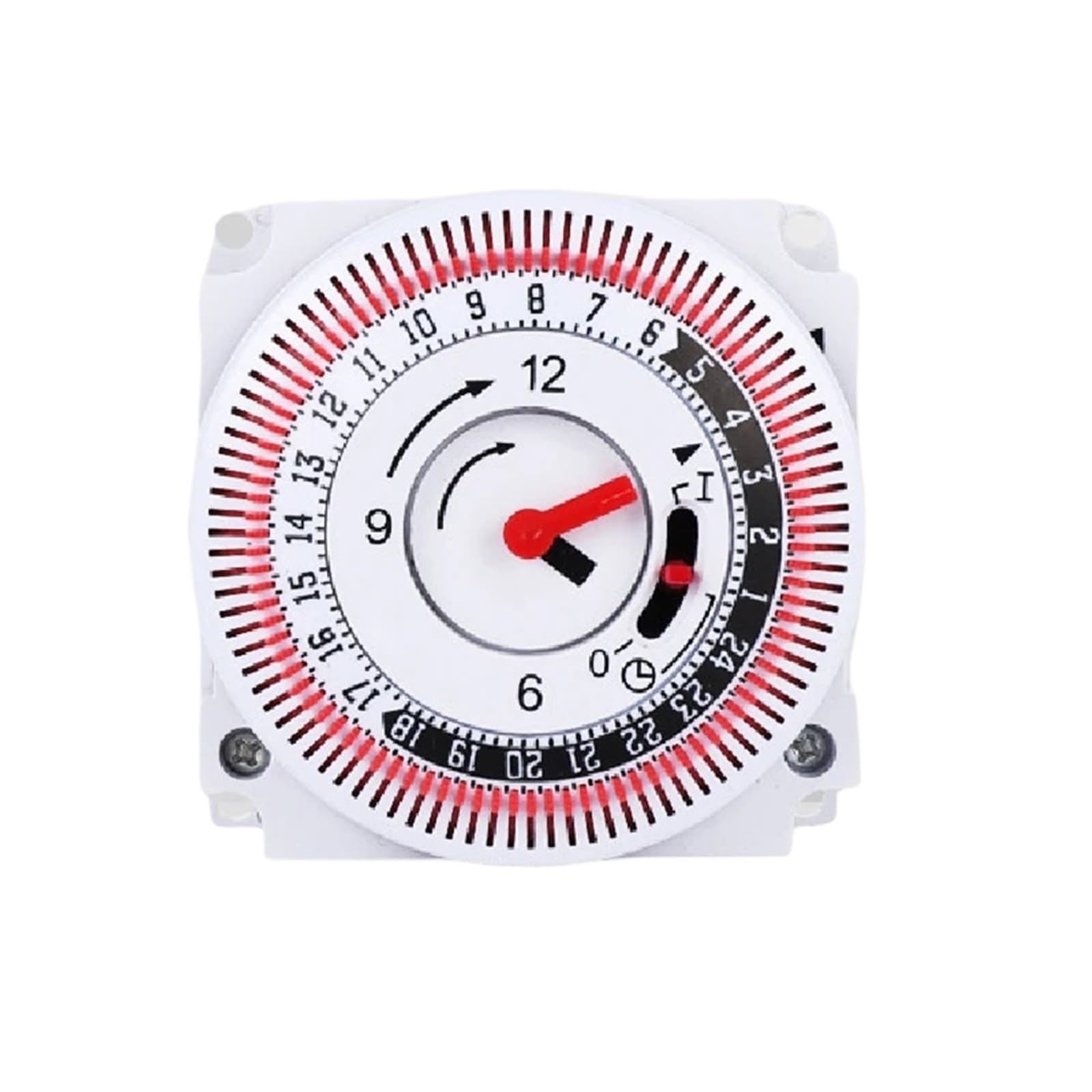 GT01 Mechanical Timer Switch 15min–24h Rotary Dial Timer 24 Hour Cycle Automatic Power Off for Home Appliance