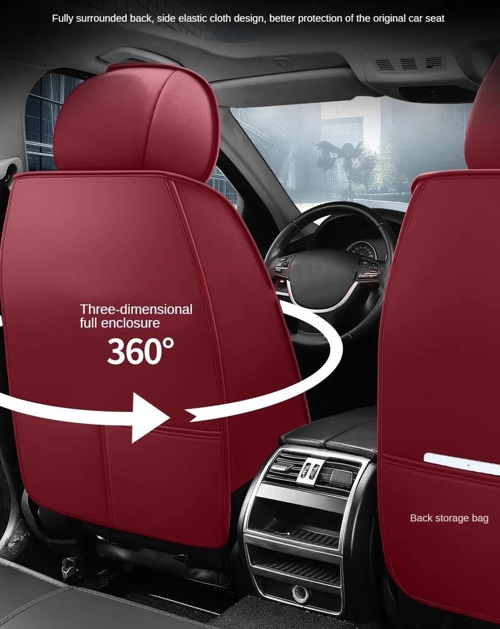 Housse Sieges Housse Siège Voiture Cuir Pu Pour Mercedes Classe B W245 W246 W242 W247 B180 B200 B250 B250E Accessoires Voiture Ensembles Housses Siège(Black,Standard)