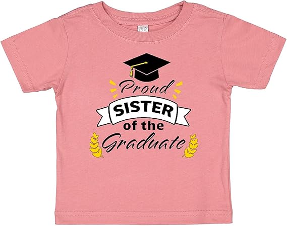 Amazon.com: inktastic Proud Sister of The Graduate-Family Graduation