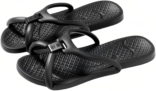ZBH1985 Detachable Packable Unisex Japanese Travel Slides Non-Slip Quick-Dry for Hotel Gym Beach Bathroom Shower Spa Swimming