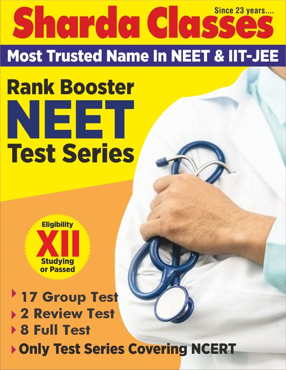 Sharda's NEET UG 2022 Rank Booster Test Series | Sharda Classes Online NEET Test Series | 17 Group Test, 2 Review Test and 8 Full Tests-image-42