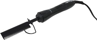 H2PRO 450°F Styling Pressing Hot Comb 1 Inch Ceramic Black Comb