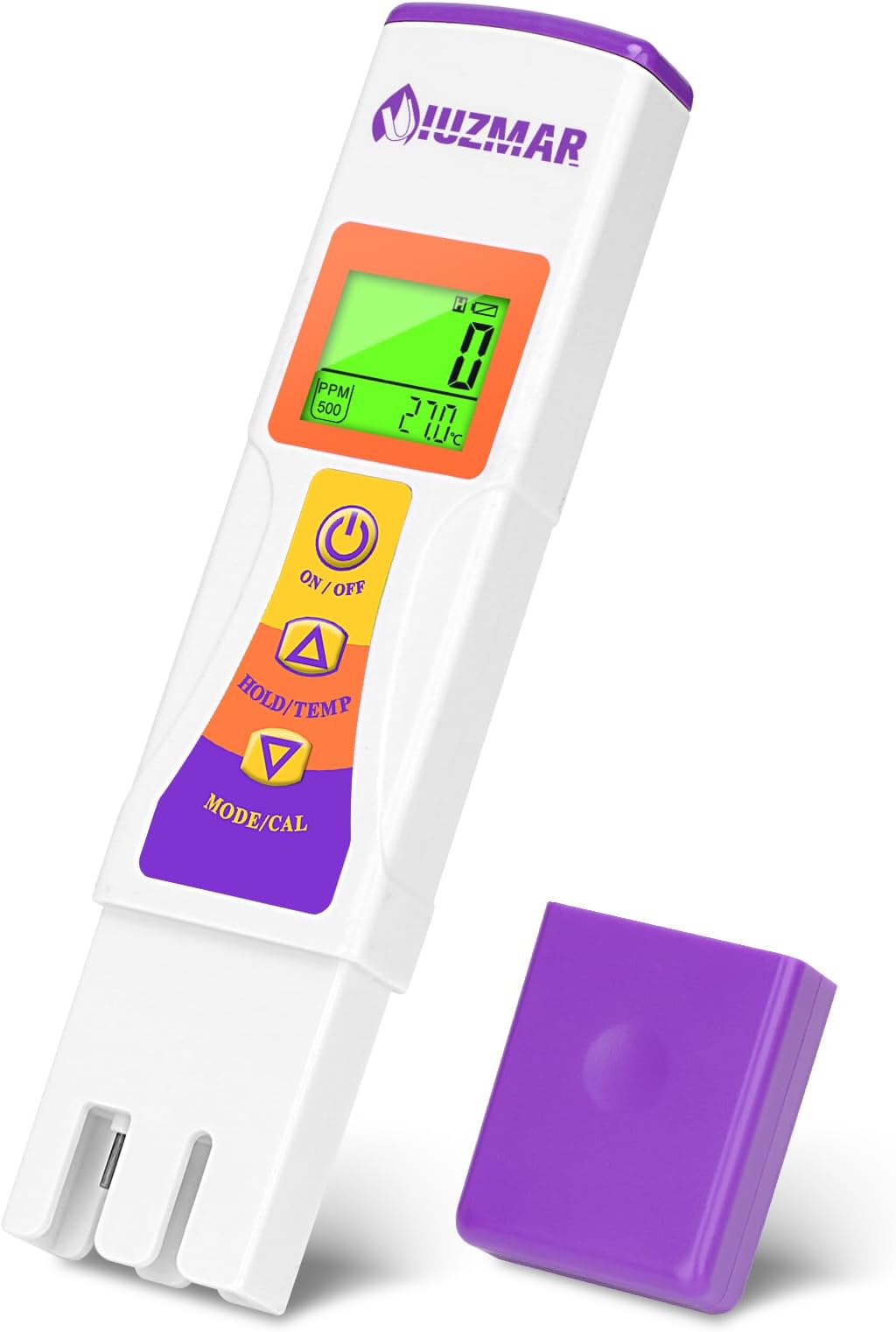 UIUZMAR TDS Meter Digital Water Tester for Drinking Water, 3 in 1 EC PPM Meter for Hydroponics, EC TDS Tester for Filter Water, City Water RO Systems Well water Water