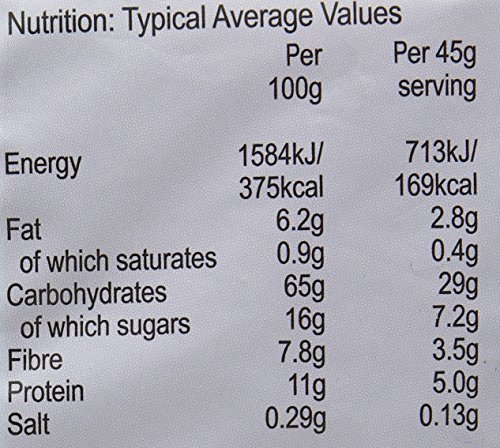 Alpen 106700427 No Added Sugar Swiss Style Muesli Wholegrain Oat Wheat Breakfast thumb #3