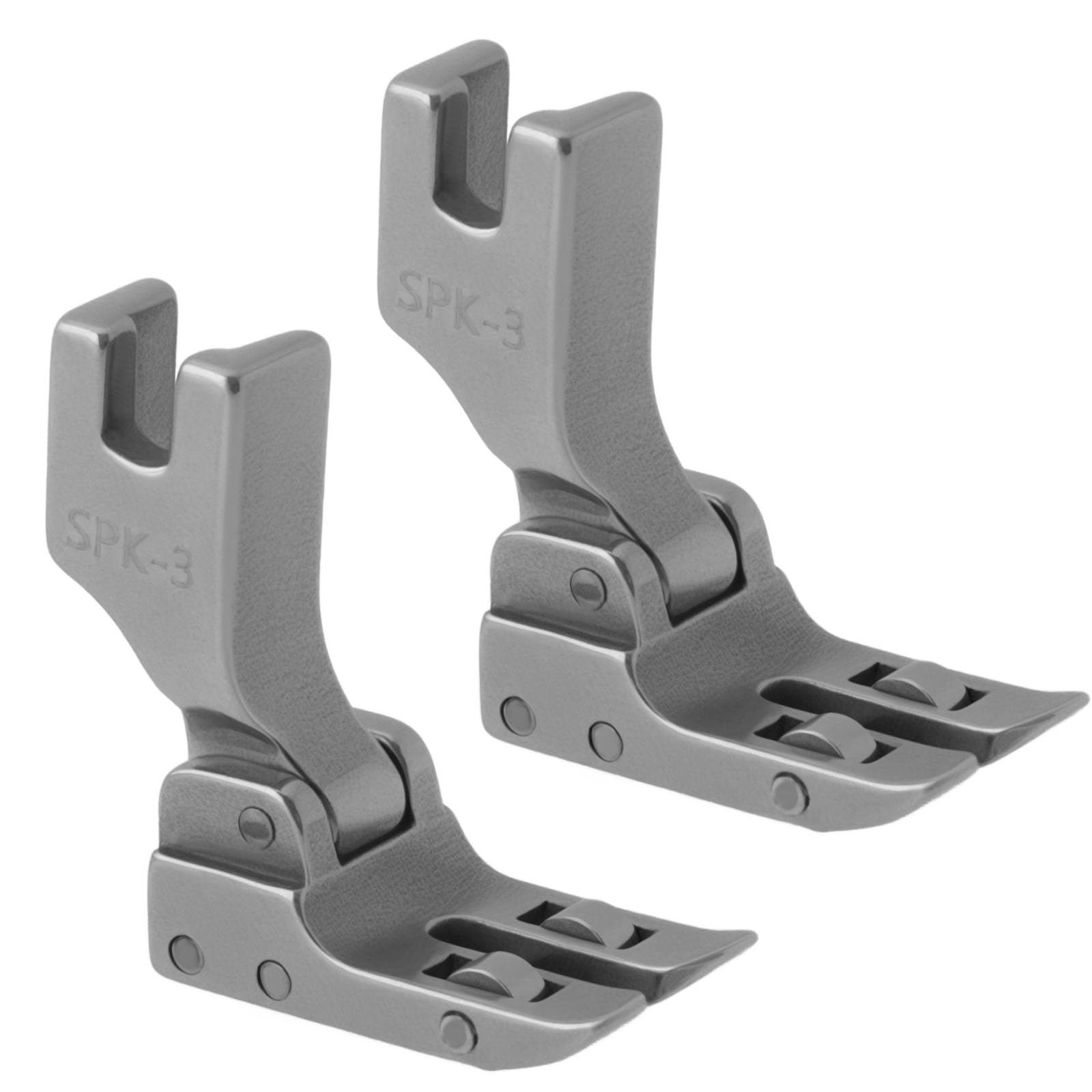 EMSea 2pcs Industrial Sewing Machine Pins SPK-3 Steel Buckle Type High Handle Roller Presser Feet Compatible with Singer Compatible with Juki's Industrial Sewing Machine