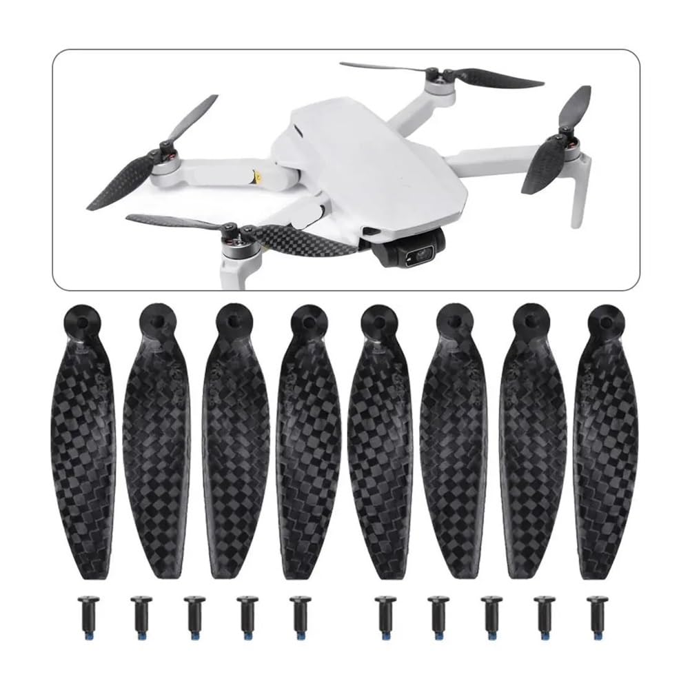 Adatto for Mini 1 2/Mini SE Eliche in fibra di carbonio leggere e silenziose Accessori for droni for P S9U3(A)