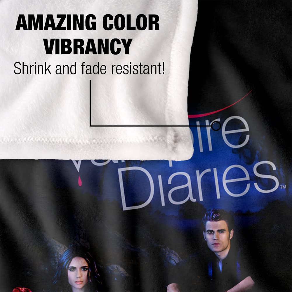 Coperta Damon Salvatore VAMPIRE DIARIES Coperta Super Morbida Al Tatto