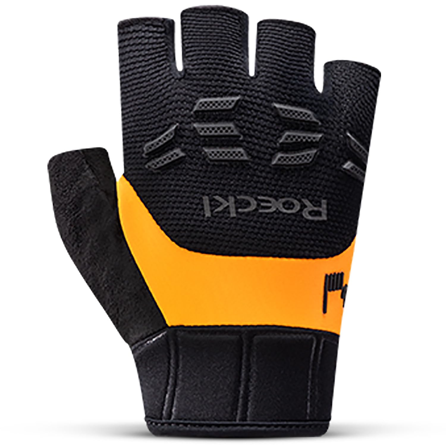 Roeckl Iseler 2 Fahrrad Handschuhe kurz schwarz/orange 2027