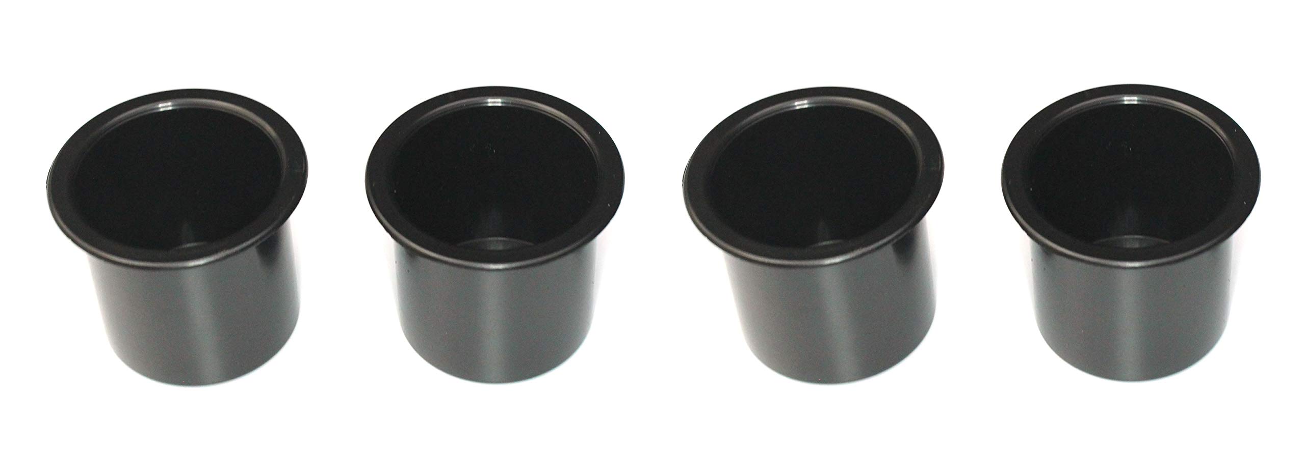 JSP Manufacturing 2 7/8 Black Plastic Drop in Cup Holder Plastic Multipack Bulk Listing Poker
