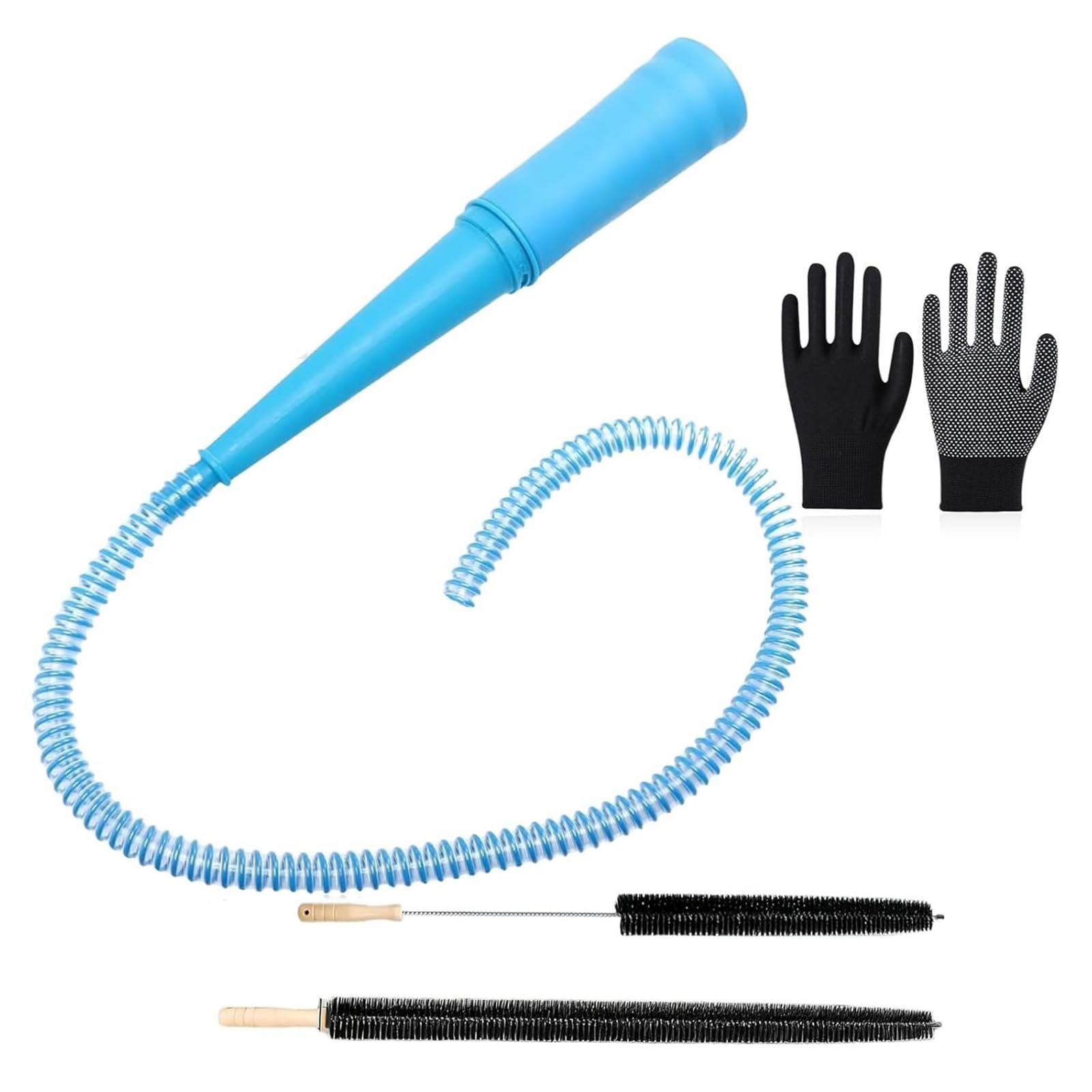 yanzunlrn Dryer Vent Cleaning Tools Kits Tumble Dryer Cleaning Hose and Lint Brush Efficiently Removes and Dirt Enduring Universals Vacuum Hose Attachment and Brush
