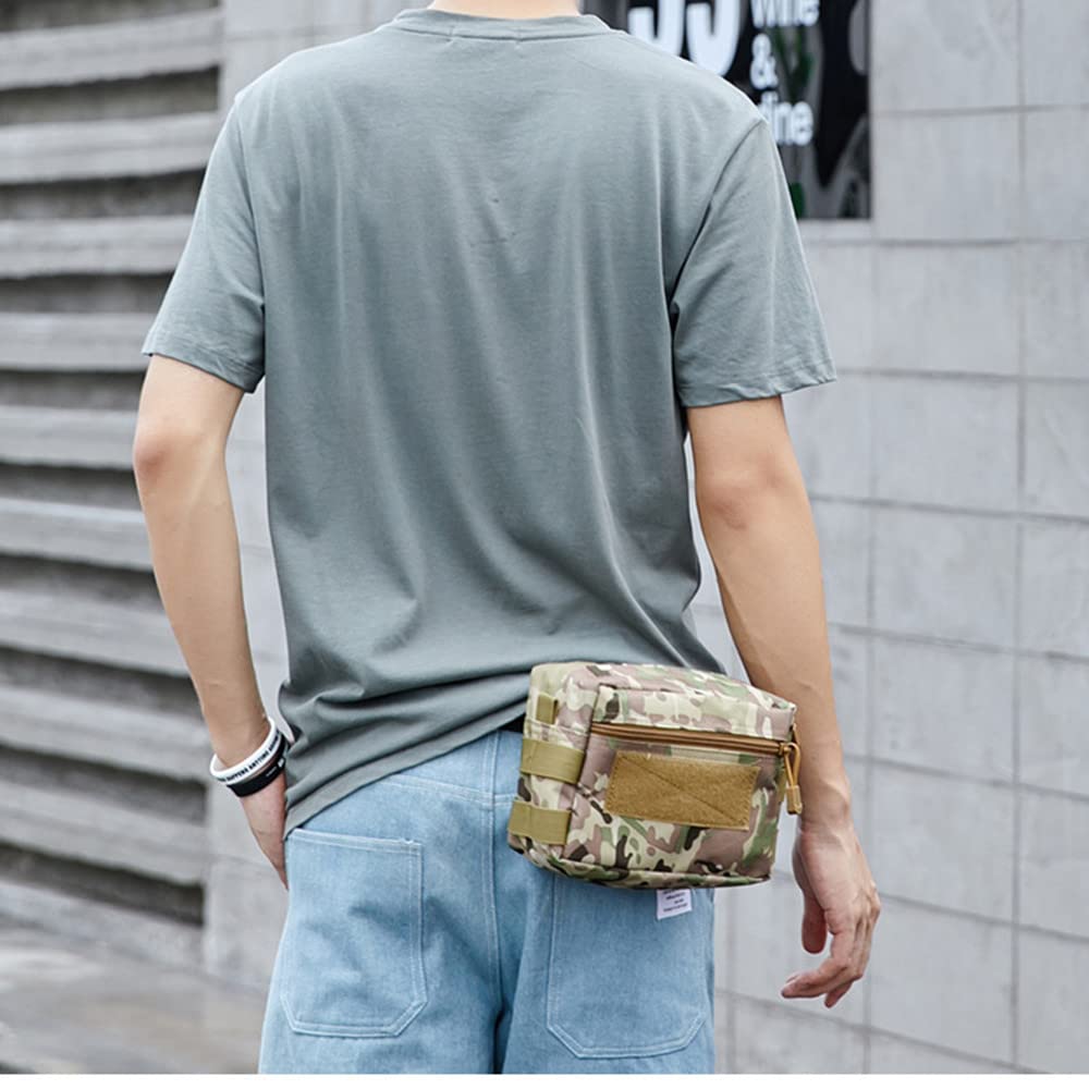 ACEXIER Army Molle Pouch Tactical Military Airsoft Organizer Borsa per il riciclaggio Caccia Viaggio Impermeabile Camo Tool Tasca in vita