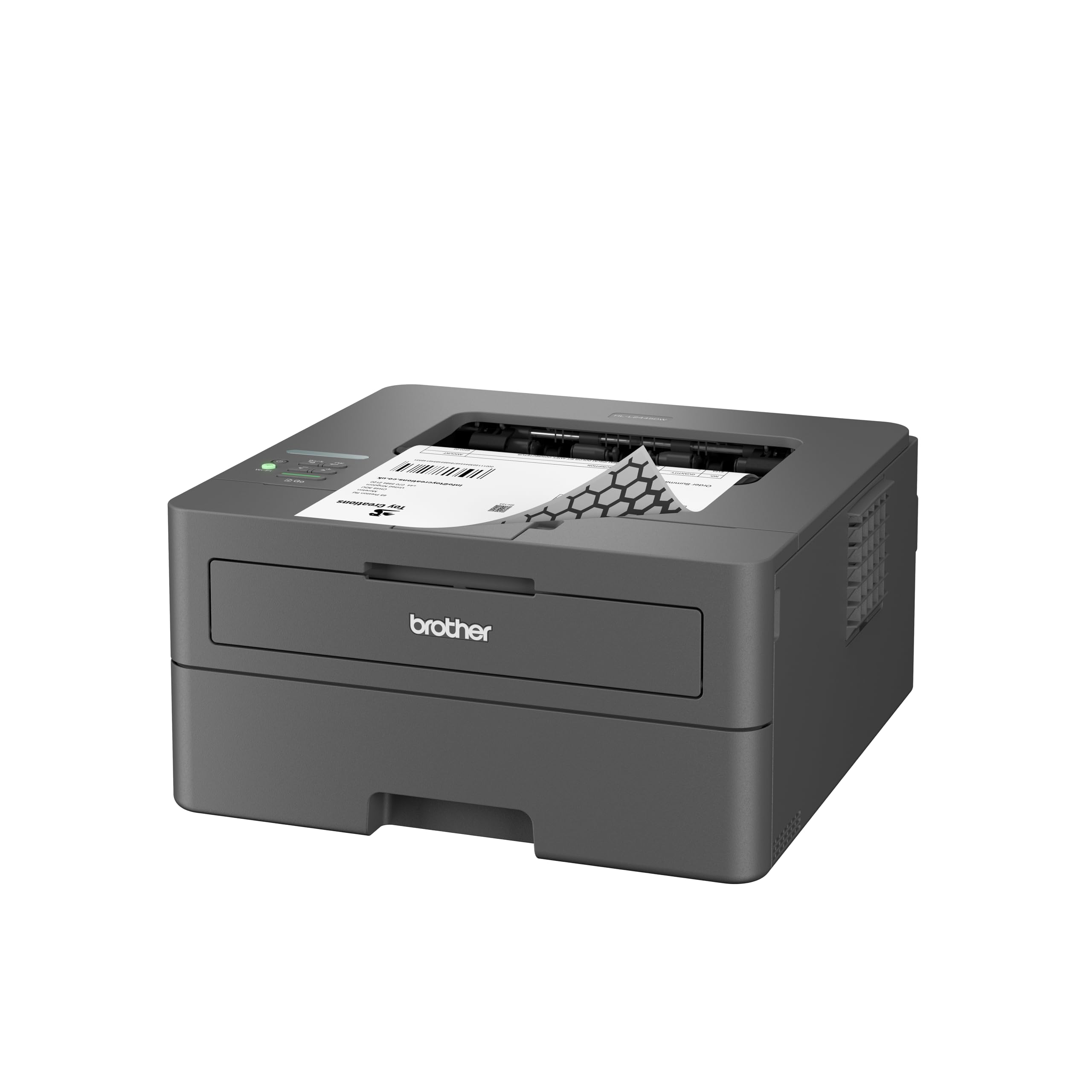 Brother HL-L2445DW - Imprimante laser monochrome A4 compacte et réseau Ethernet. Bénéficiez d'un essai gratuit de 2 mois à l'abonnement EcoPro.