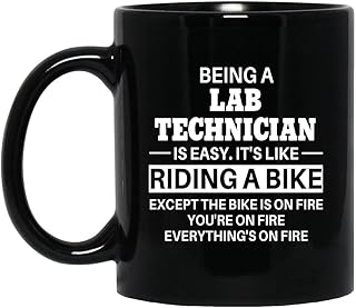 Lab Technician mug, lab technicians, for lab technician, Personalized Ceramic Coffee Mug ds153