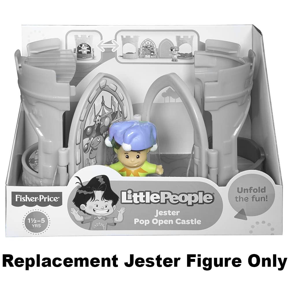 Część zamienna do Fisher-Price Little People Jester Pop Open Castle Playset - CBJ07 ~ Figurka zapasowa