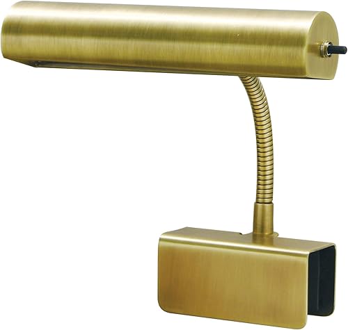 House of Troy BL10-AB Lámpara de cama de Adviento, 10 pulgadas, latón antiguo