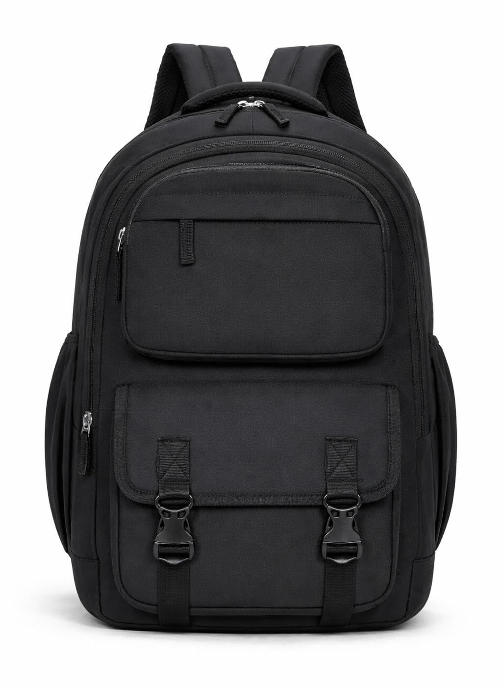 flamebird Professional Black Laptop Backpack for Men & Women - Water Resistant Business Travel Bag with Multi-Pocket Organizer - Casual Daypack for Office, College & Commute-30L-picture-9