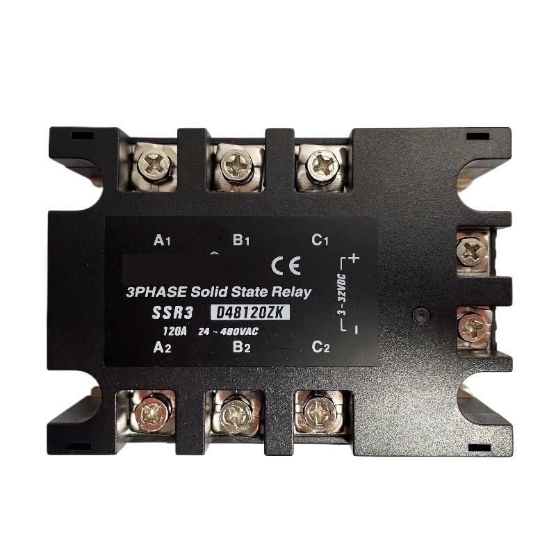 Relais statique triphasé 24 Vcc pour commutation haute tension SSR3-D48120ZK