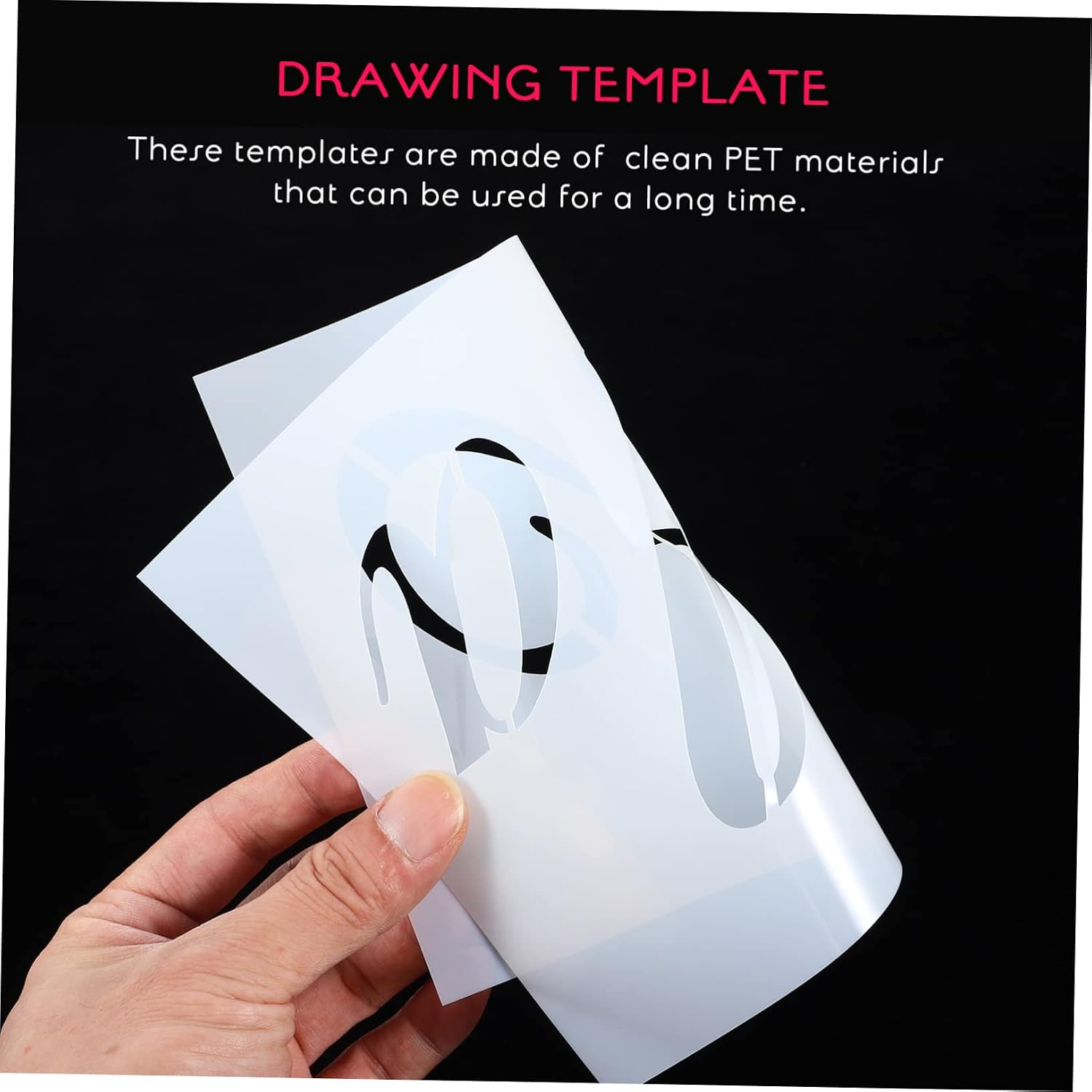 Assorted Style Letter Stencils Number Stencils Painting Templates Craft DIY Art Journaling Scrapbooking