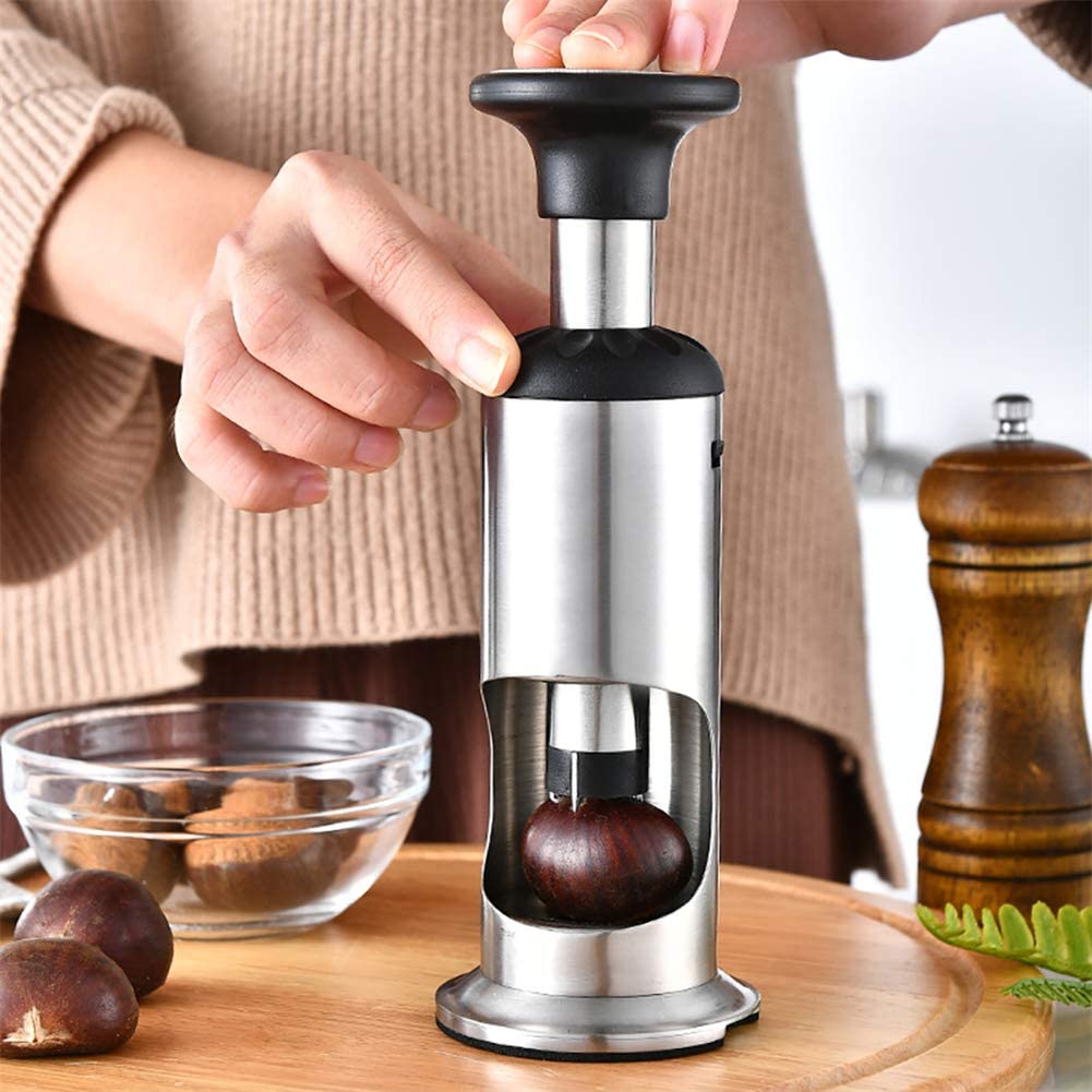 Amazon｜栗皮むき機 ステンレス鋼製 伸縮自在の伸縮性のある内蔵型