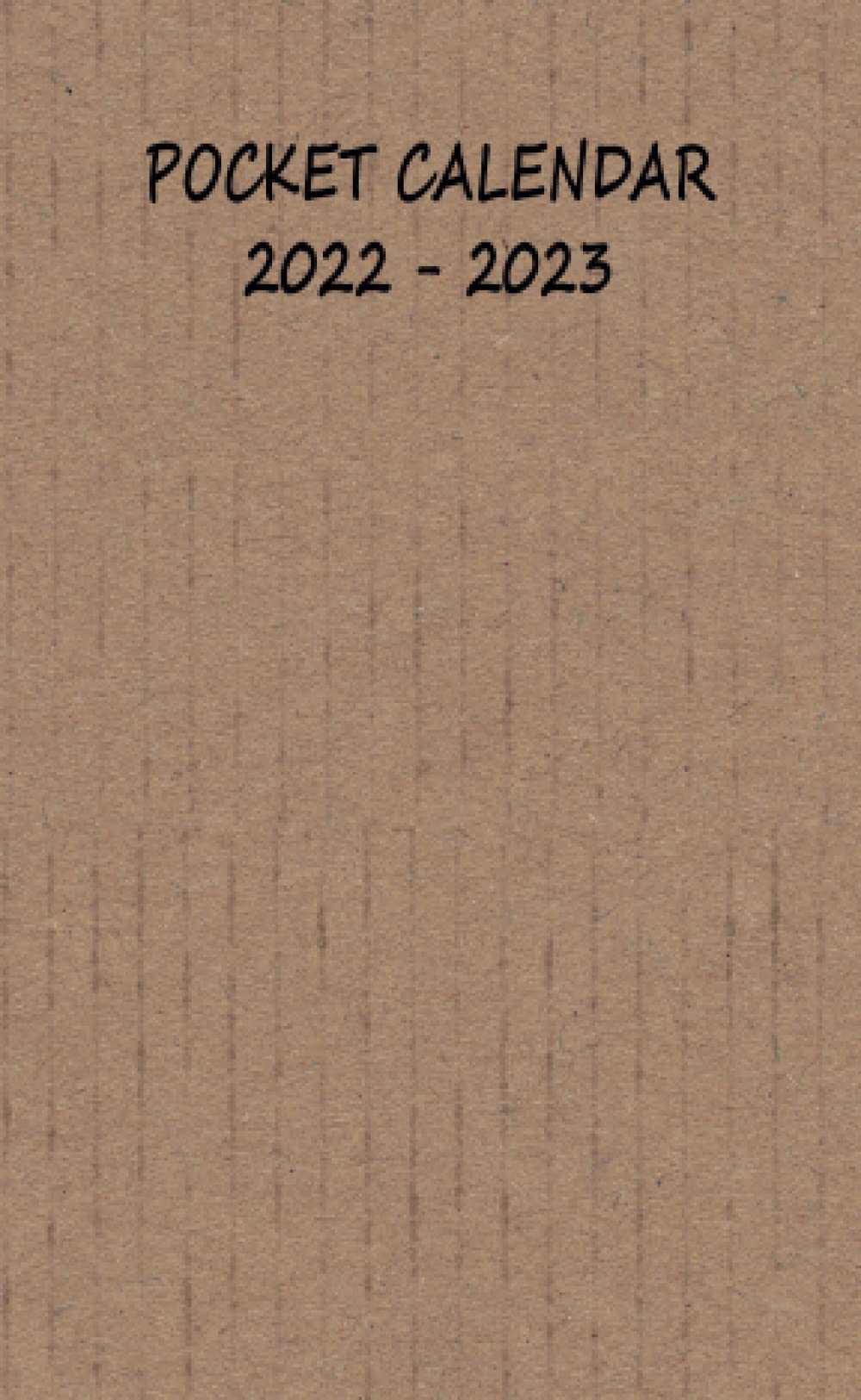 Buy Pocket 20222023 for purse 2 year pocket planner Small purse