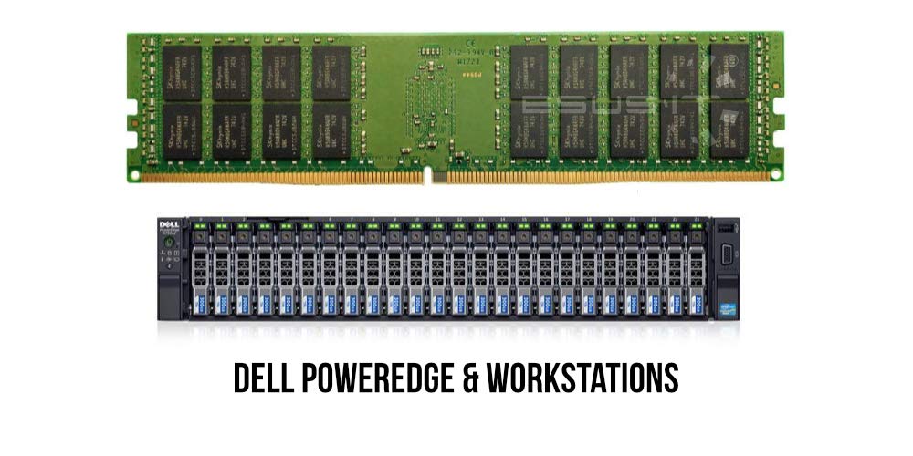 Pamięć RAM Ulepszenie 8 GB dla Dell PowerEdge i stacji roboczych DDR4 2400 MHz ECC zarejestrowany SNP888JGC/8G | A8711886
