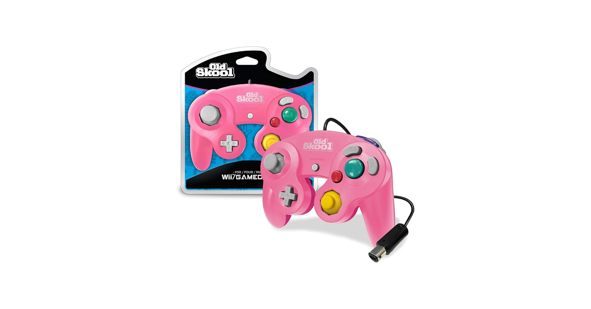 Wii+カセット6つ Amazon.com: Old Skool GameCube/Wii Compatible Controller