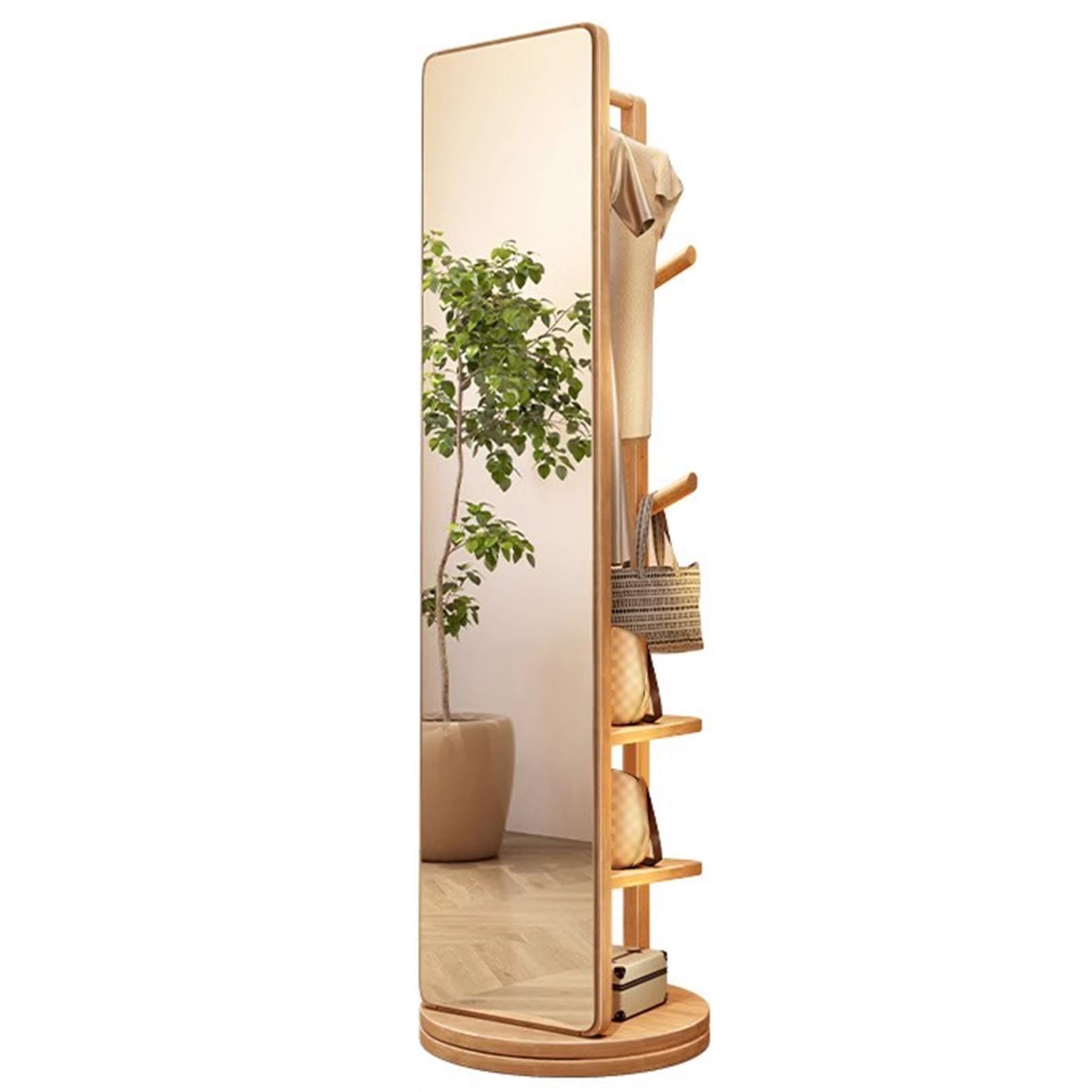 miroir pleine longueur rotatif 360°