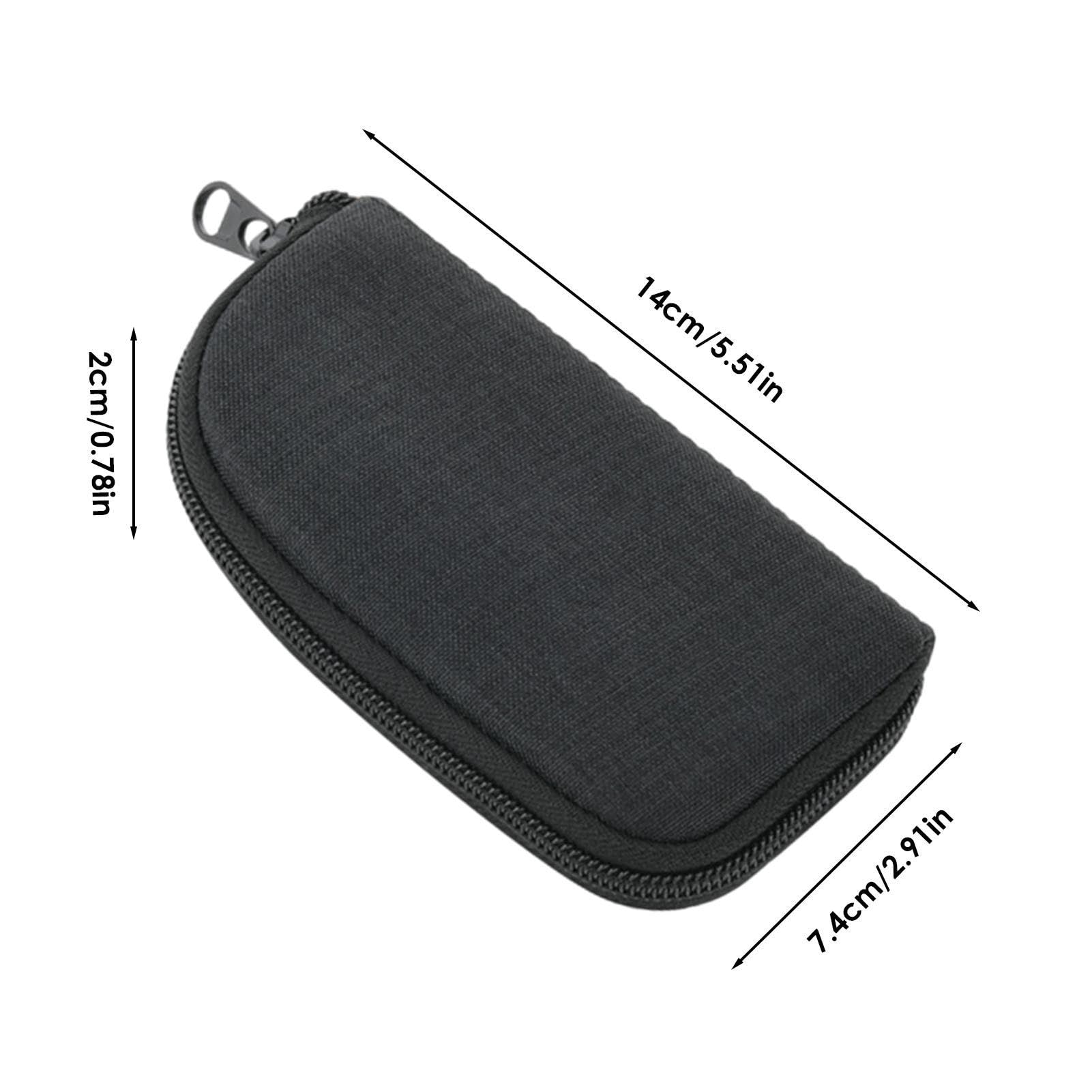 Kleine Schminktasche Mit Reißverschluss, 14x7 Cm - Für Lippenstift, Geld, Schlüssel, Reisepartner