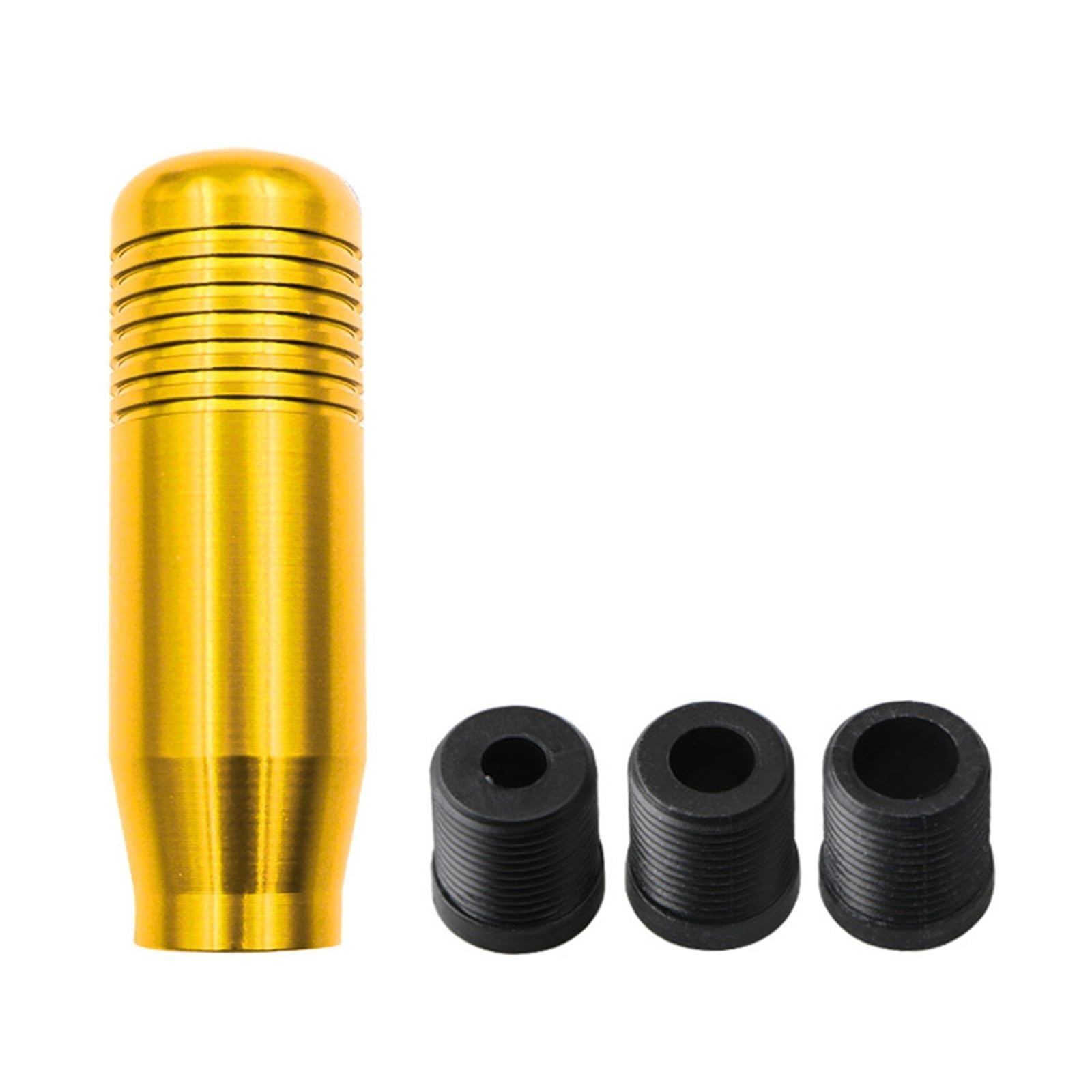 AMCBYSGC Gear Shift Knob 8.5cm Manual Stick Manual Transmission(Gold)