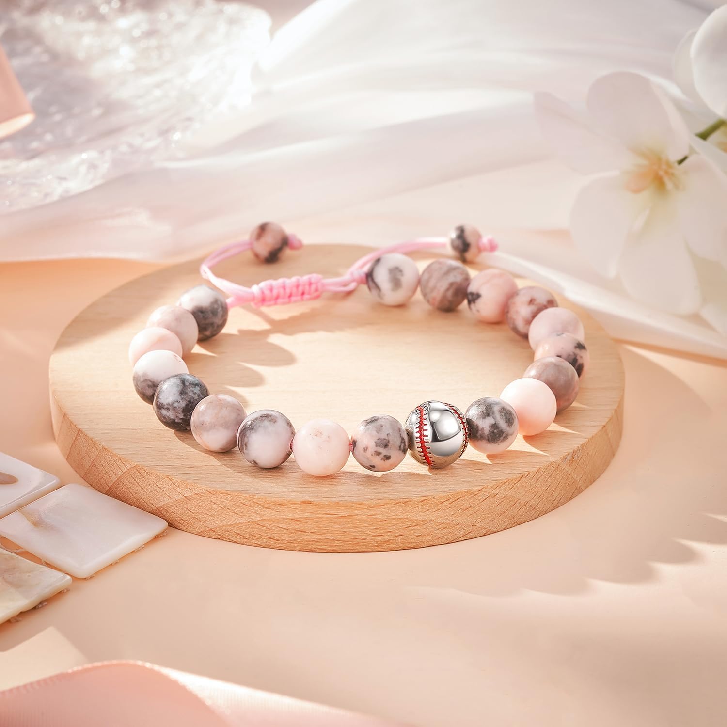 Softball Volleyball Gifts for Girls, Softball Volleyball Stuff Bracelet for Team Girls Daughter Granddaughter Niece - Image 3