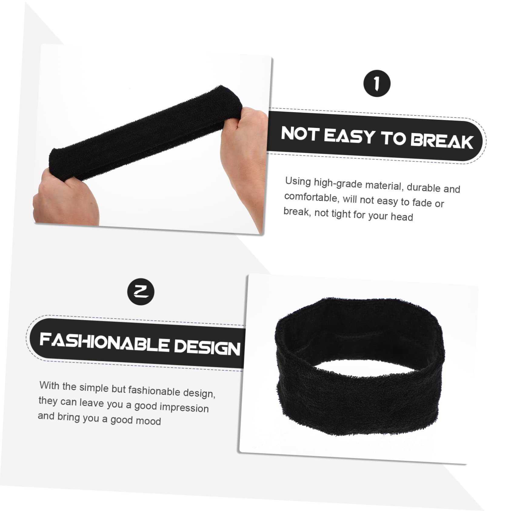 20 Piezas Diadema Deportiva Accesorios Deportivos Bicicleta Estática Toallas Suaves Diadema Toalla Diadema Yoga Aptitud Física Muñequera Elástico Europeo y Americano