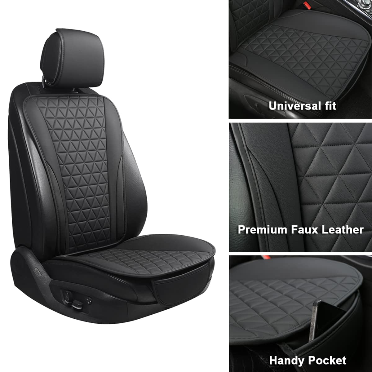 Black Panther Car Seat Covers Full Set Leather Seat Covers