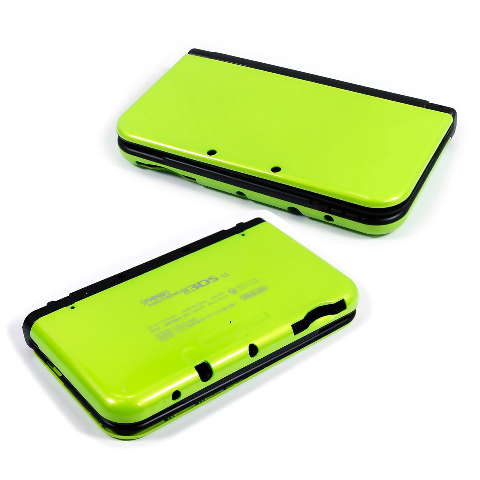 New3DSXL Extra Housing Case Shells Lime-Green Full Set Replacement