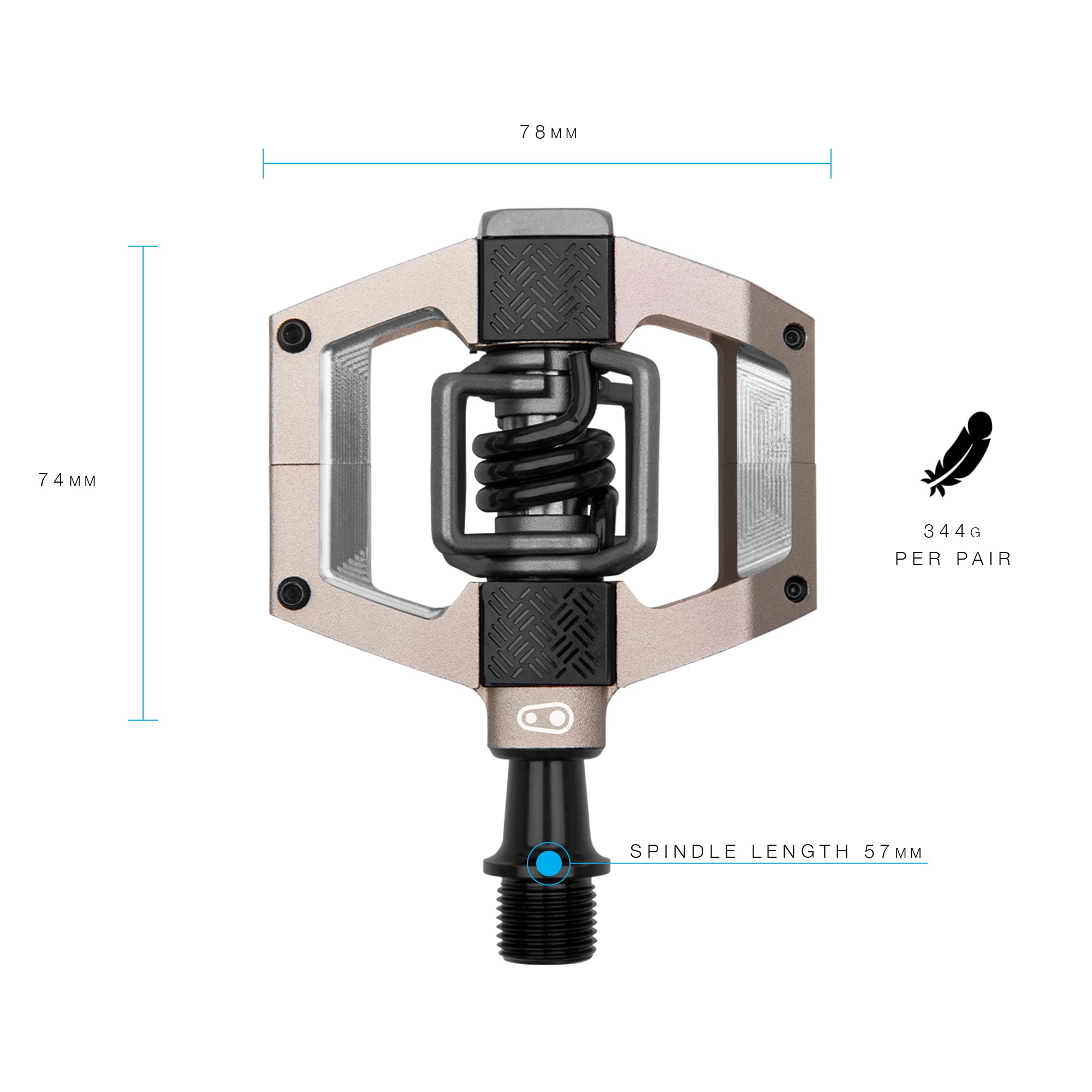 Crankbrothers クランクブラザーズ mallet マレット Amazon | クランクブラザーズ(CRANK BROTHERS) ペダル マレット