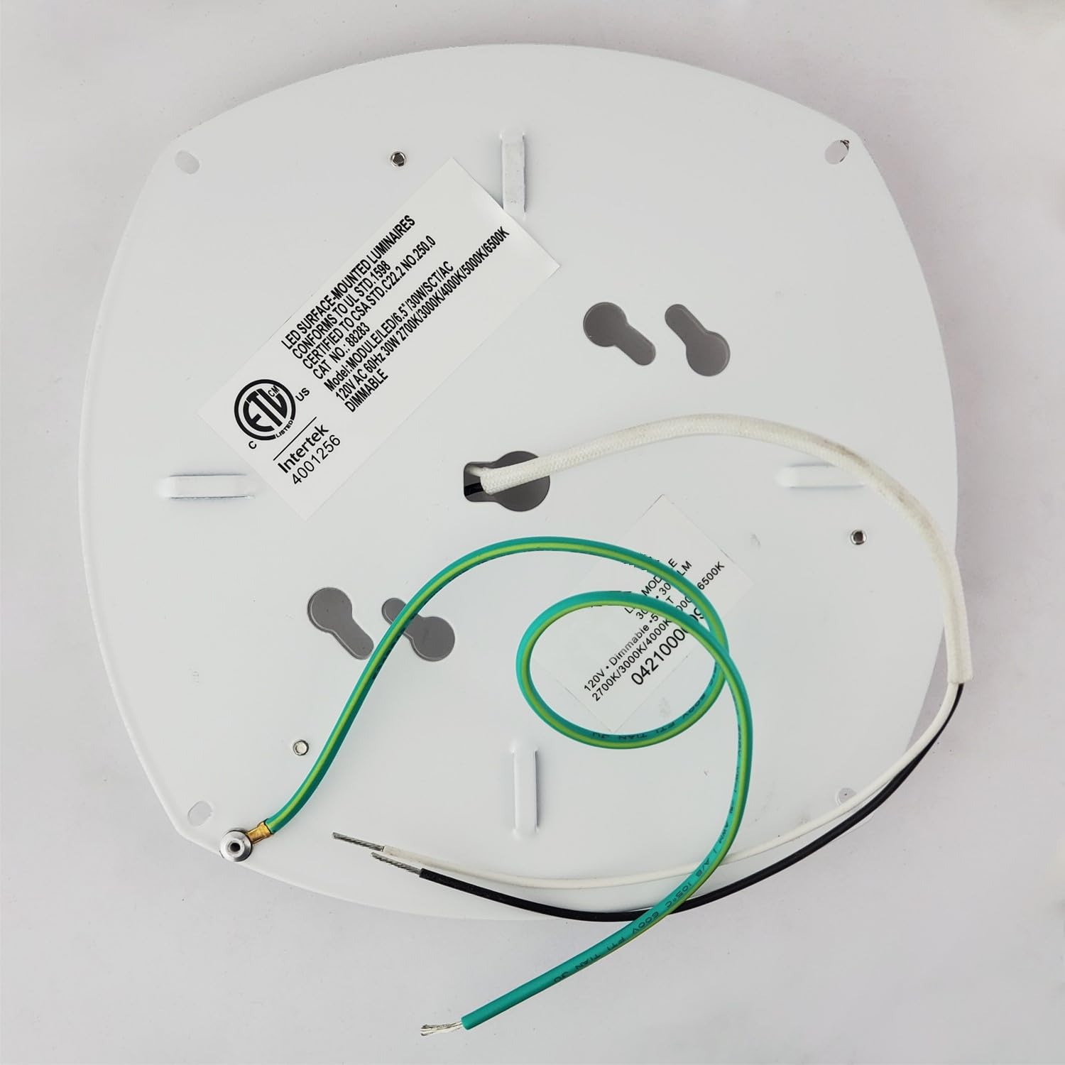 Diodesy- LED Retrofit Engine Light Replacement Kit 6.5 Inch 30W 27K/30K/40K/50K/65K CCT Selectable 3000 Lumens Dimmable- Round Flush Module Board Panel for Ceiling Fan Circle Light Fixture