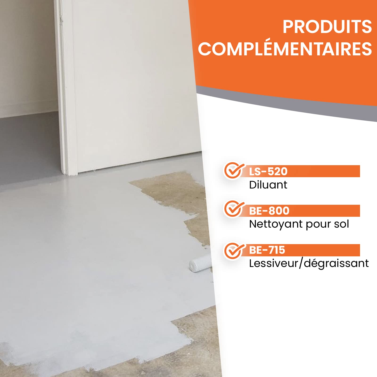 BEKATEQ LS-470 Peinture pour béton Brun rouge 5L I Peinture sol pour extérieur et intérieur I Vernis du béton et revêtement de sol résistant à l'abrasion pour atelier, cave, piscine, industrie