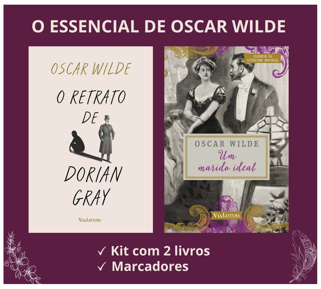 Kit Oscar Wilde: O retrato de Dorian Gray + Um marido ideal