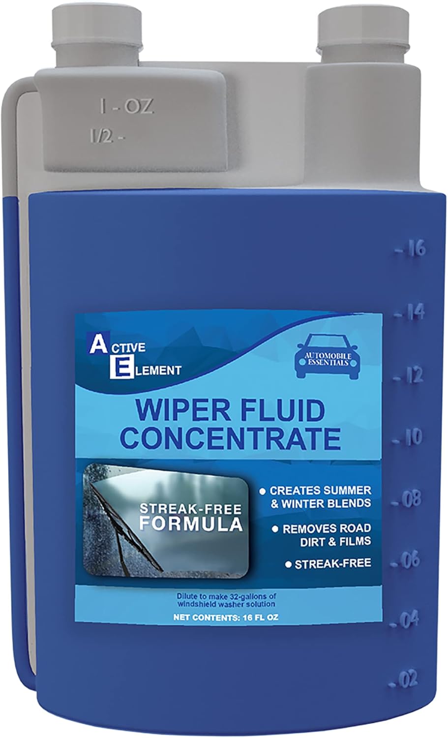 Active Element Windshield Washer Fluid Concentrate Makes
