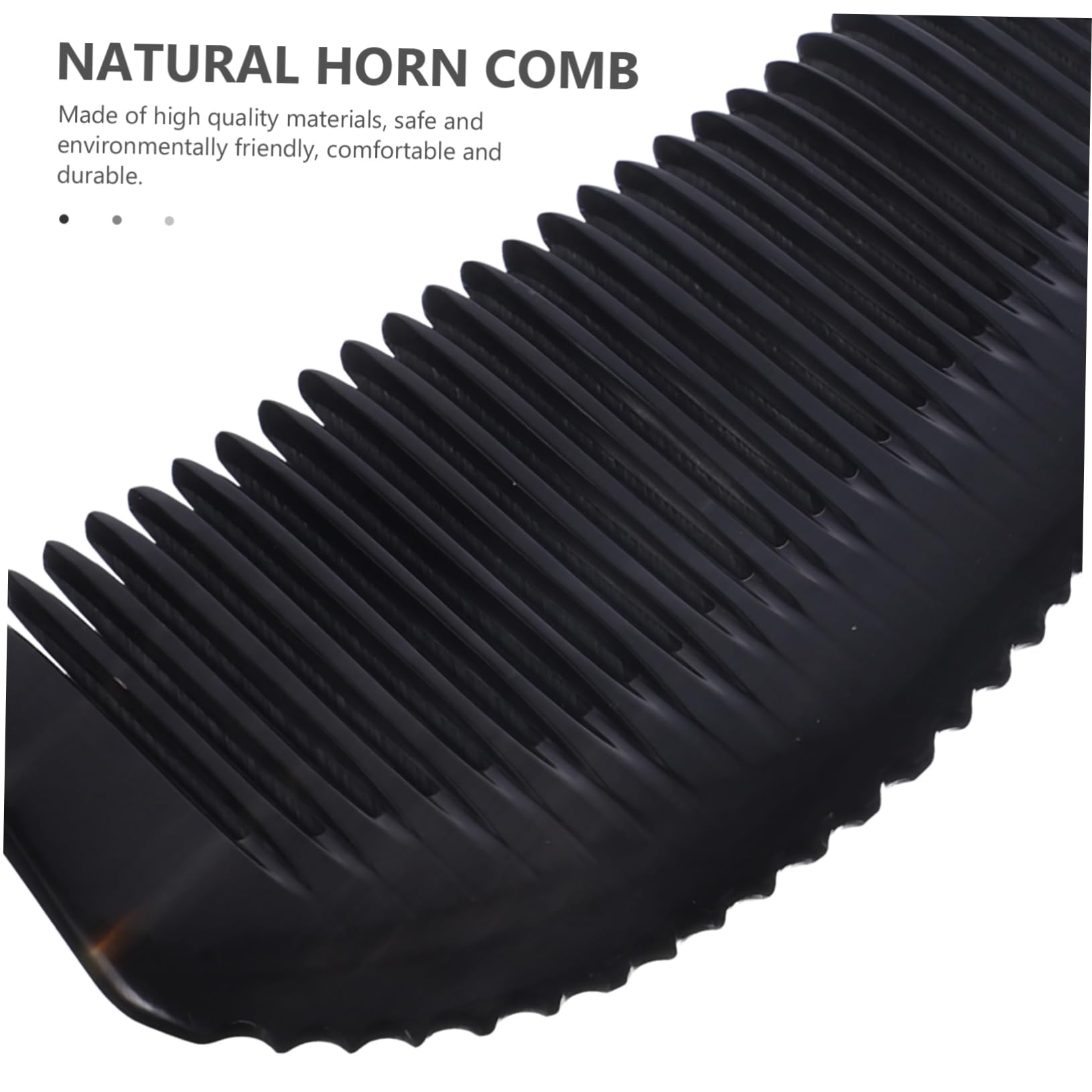 Amazon | Beatifufu バッファローホーンコーム ヘアコーム クシ