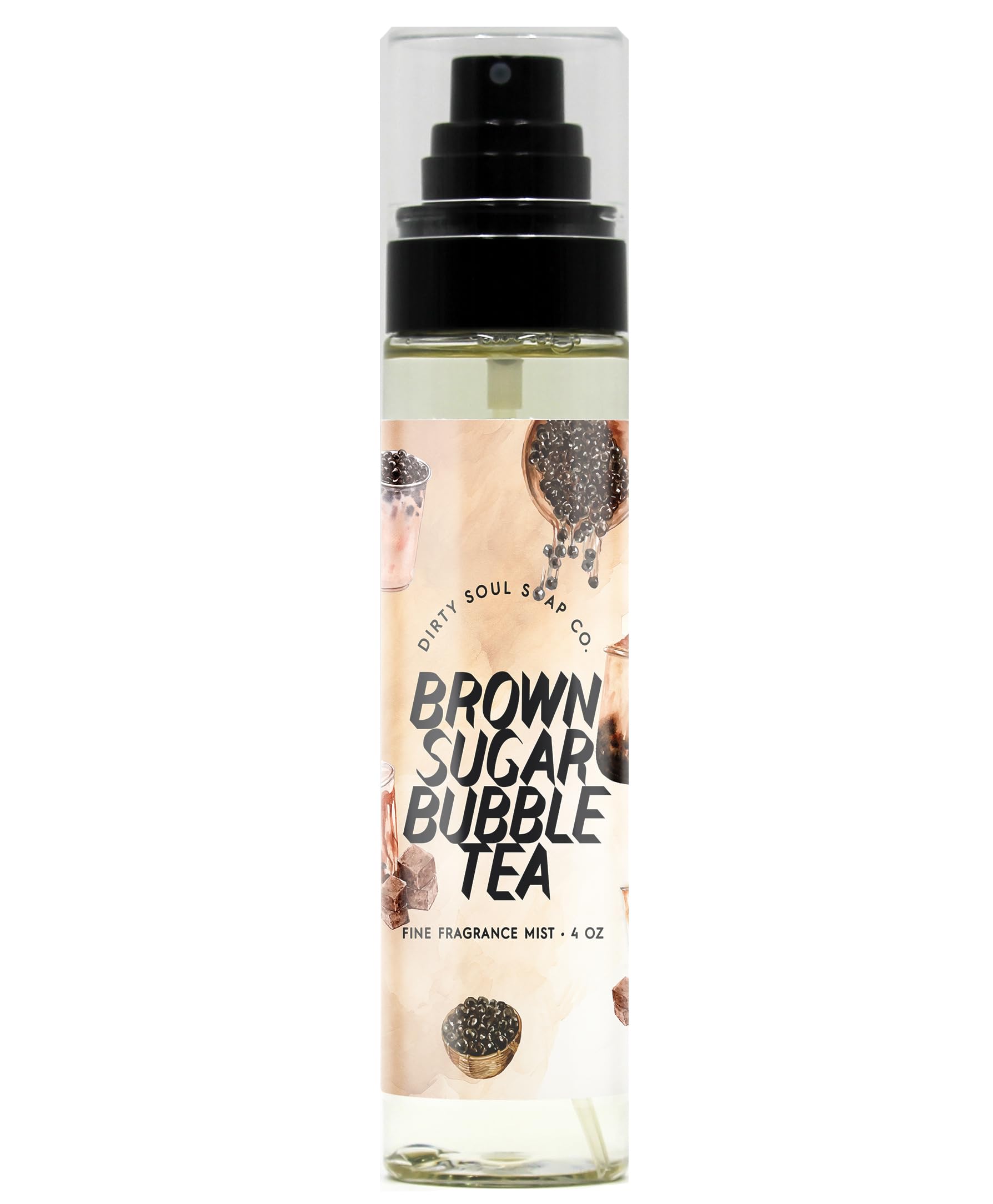 Brown Sugar Bubble Tea Parfum Mist | Long Lasting Scent | Gourmand