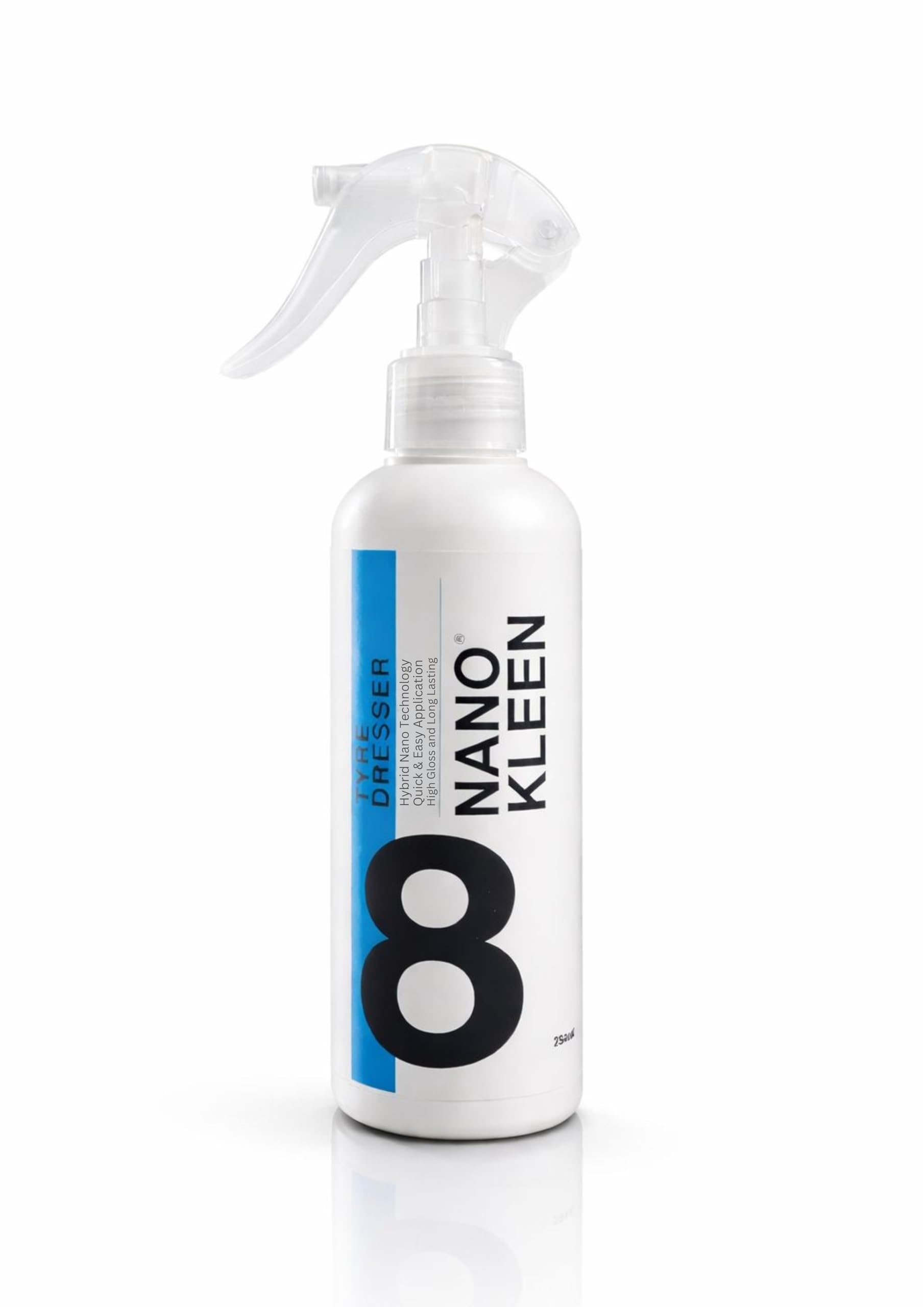 NK 8 Best Tyre Polish for Car and Bike 250ml | Dark Tyre, Ultimate Lasting Black Shine | Nanocoated & Hydrophobic-image-20