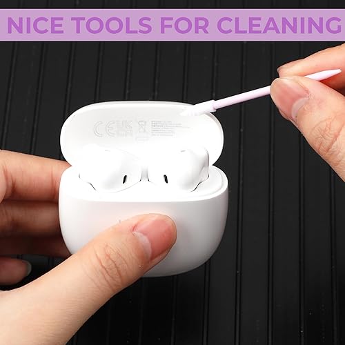 Vista 22 de Chinco 200 hisopos de limpieza para impresora de inyección de tinta, cabezal de impresión, cámara, lente óptica, equipo óptico (verde)