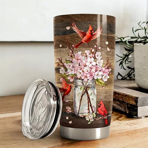 Vista 83 de SANDJEST Vaso de llama – Taza de viaje para café con aislamiento de acero inoxidable de 20 onzas – Regalos de llama para mujeres, niñas