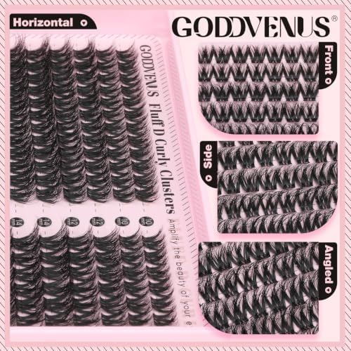 Goddvenus Filter Lash Clusters Kit Russian Volume Eyelashes Clusters - 4