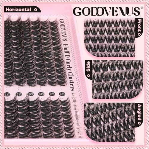 Image of Goddvenus Filter Lash Clusters Russian Volume Eyelashes Clusters