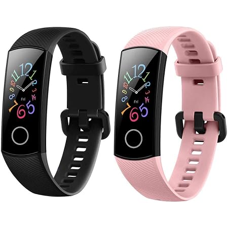 Yishark Cinturino di Ricambio per Honor Band 5 / Honor Band 4 Smartwatch  Activity Tracker Cinturino per Orologio Fitness Tracker Contapassi (Nero +  Rosa) : Amazon.it: Elettronica