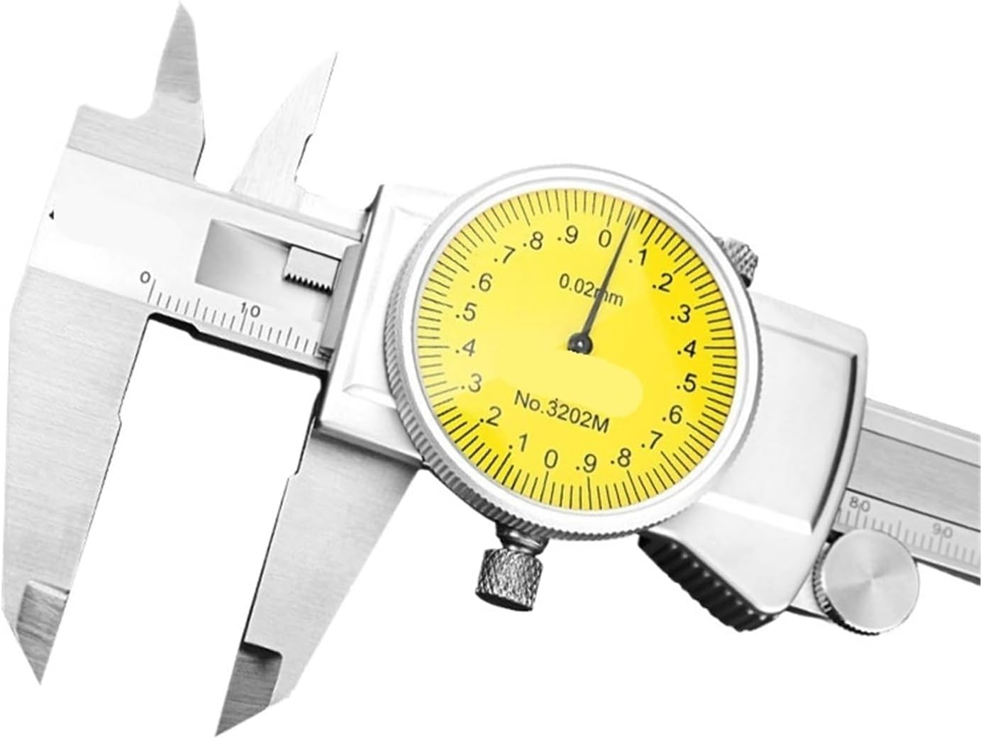 0-150/200/300mm Range 0.01mm 0.02mm Graduation 3201M 3202M Dial Caliper(0-200mm 0.01mm)