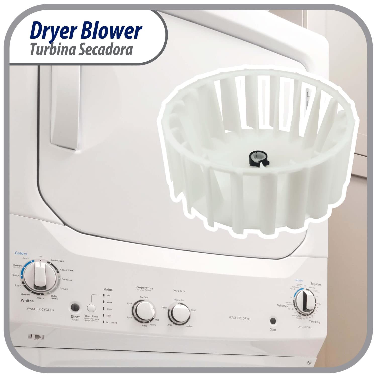 Amazon.com: Y303836 Appli Parts Dryer Blower Wheel 303836AP  