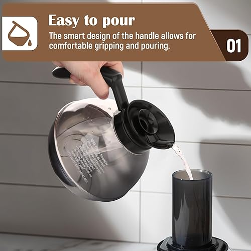 Miniatura 3 de Jarra de repuesto para jarra de café, jarra de café, hervidor de café para restaurante