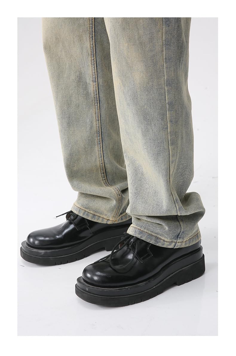 Jeans Pantalon Modische Herren-Jeans Im Retro-Basic-Stil Mit Schmaler Passform
